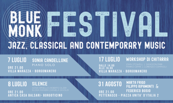 Estate 2022: torna il “Blue monk festival” nei paesi del territorio a tutta musica