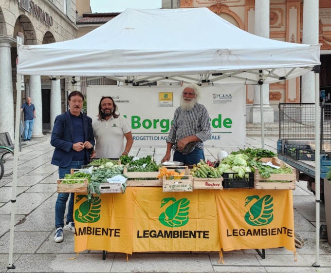 Borgo Verde approda al mercato settimanale di Borgomanero