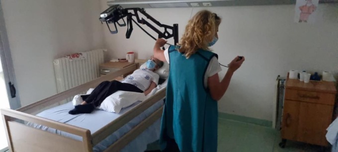 Radiografie a casa per i pazienti allettati dell’Asl di Novara