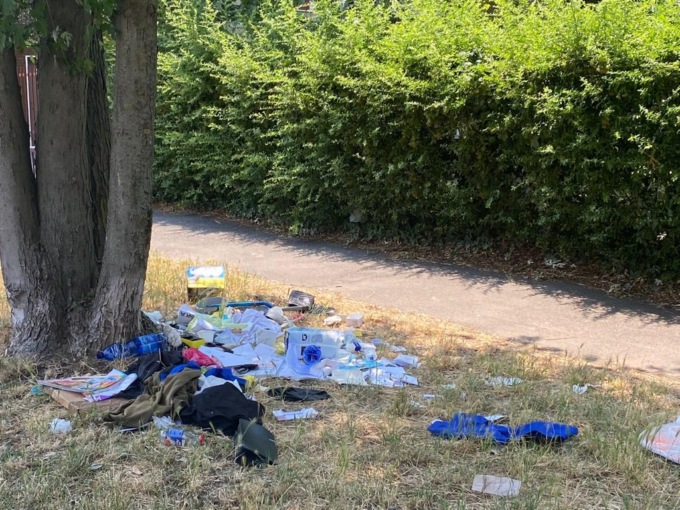 Abbandono di rifiuti alla Rizzottaglia: controlli e multe da parte della polizia locale