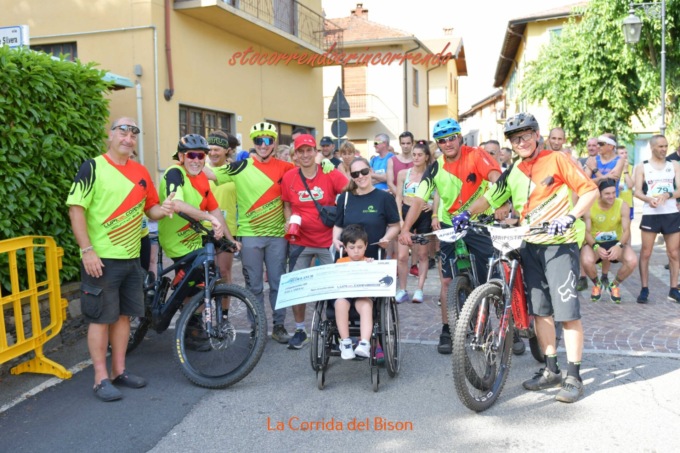 I Lupi del Cornaggia alla Corrida del Bison per Edo’s SMAile