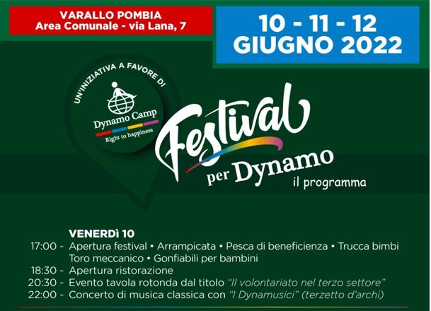 Il Festival per Dynamo per la prima volta arriva a Varallo Pombia