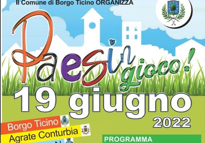 Borgo Ticino ospiterà la prossima edizione di Paesi in gioco