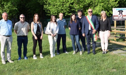 Inaugurata a Gozzano l'area di sgambamento cani