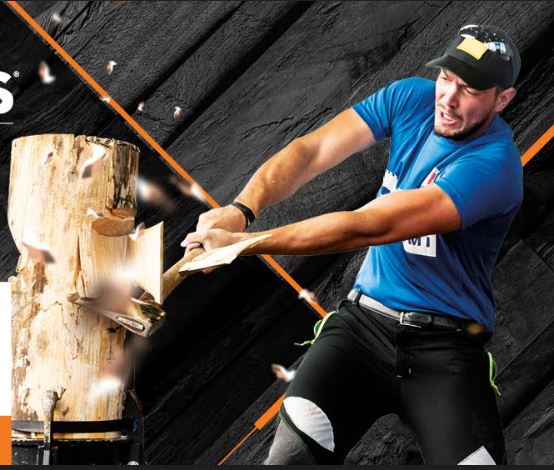 Un massinese protagonista nel campionato dei taglialegna