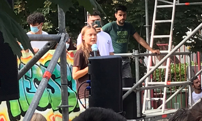 Greta Thunberg a Torino dal 26 al 29 luglio per il “Climate Social Camp”