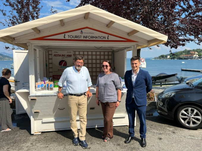 Info point turistico aperto nella frazione di Feriolo
