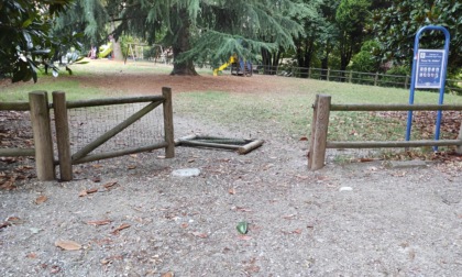 Vandali in azione ancora una volta al parco di Castelletto