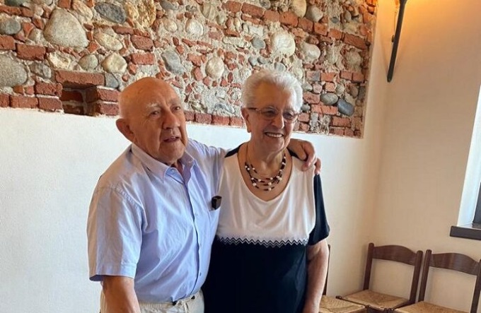 Antonio e Ida celebrano a Sizzano i 60 anni di matrimonio