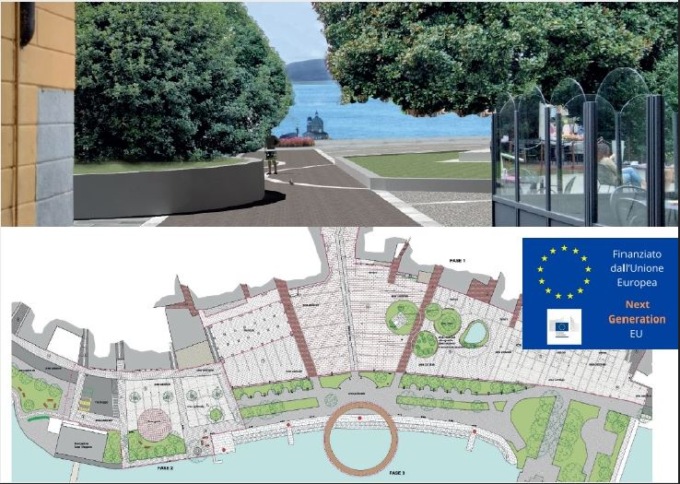 Piazza Garibaldi a Verbania: approvato il progetto di riqualificazione