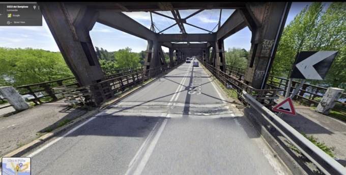Stanotte chiude il ponte di ferro tra Sesto Calende e Castelletto