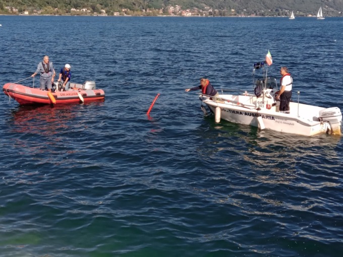 Operazione Fondali Puliti ad Arona: 900 kg di rifiuti raccolti