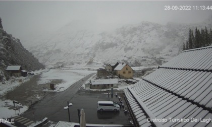 Nevica a Riale: tra giovedì e venerdì pioggia nel novarese