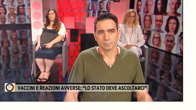 Danneggiati dal vaccino e ignorati da tutti: coppia piemontese in tv