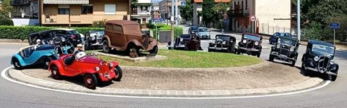 I Miserabili di Borgomanero celebrano i 90 anni della Fiat Balilla