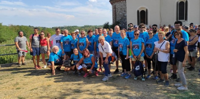 A Borgomanero in quasi 300 alla camminata per Alessandro Grazioli