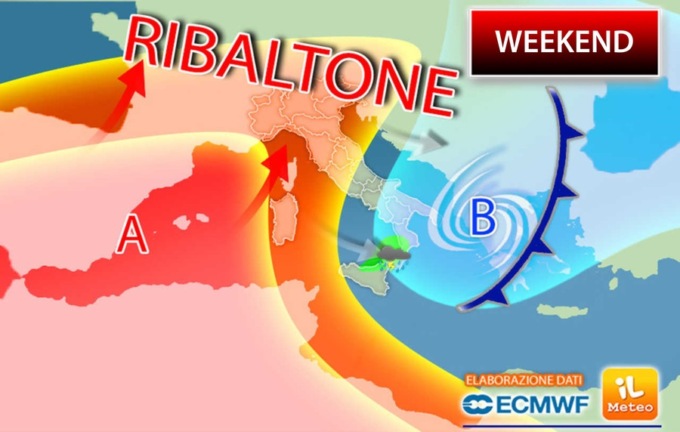 Previsioni meteo: ribaltone nel weekend, torna il caldo
