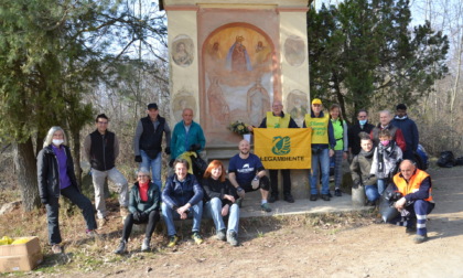 A Borgomanero i volontari civici ambientali tornano a trovarsi per pulire la Cumiona