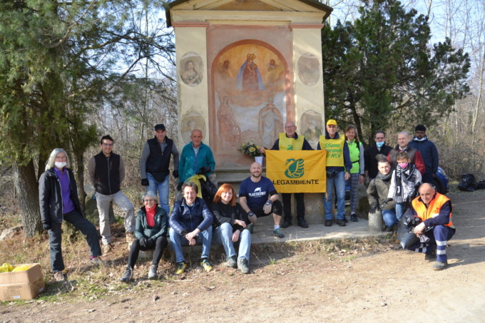 A Borgomanero i volontari civici ambientali tornano a trovarsi per pulire la Cumiona