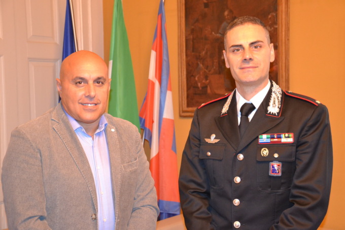 A Borgomanero il benvenuto al nuovo comandante dei carabinieri
