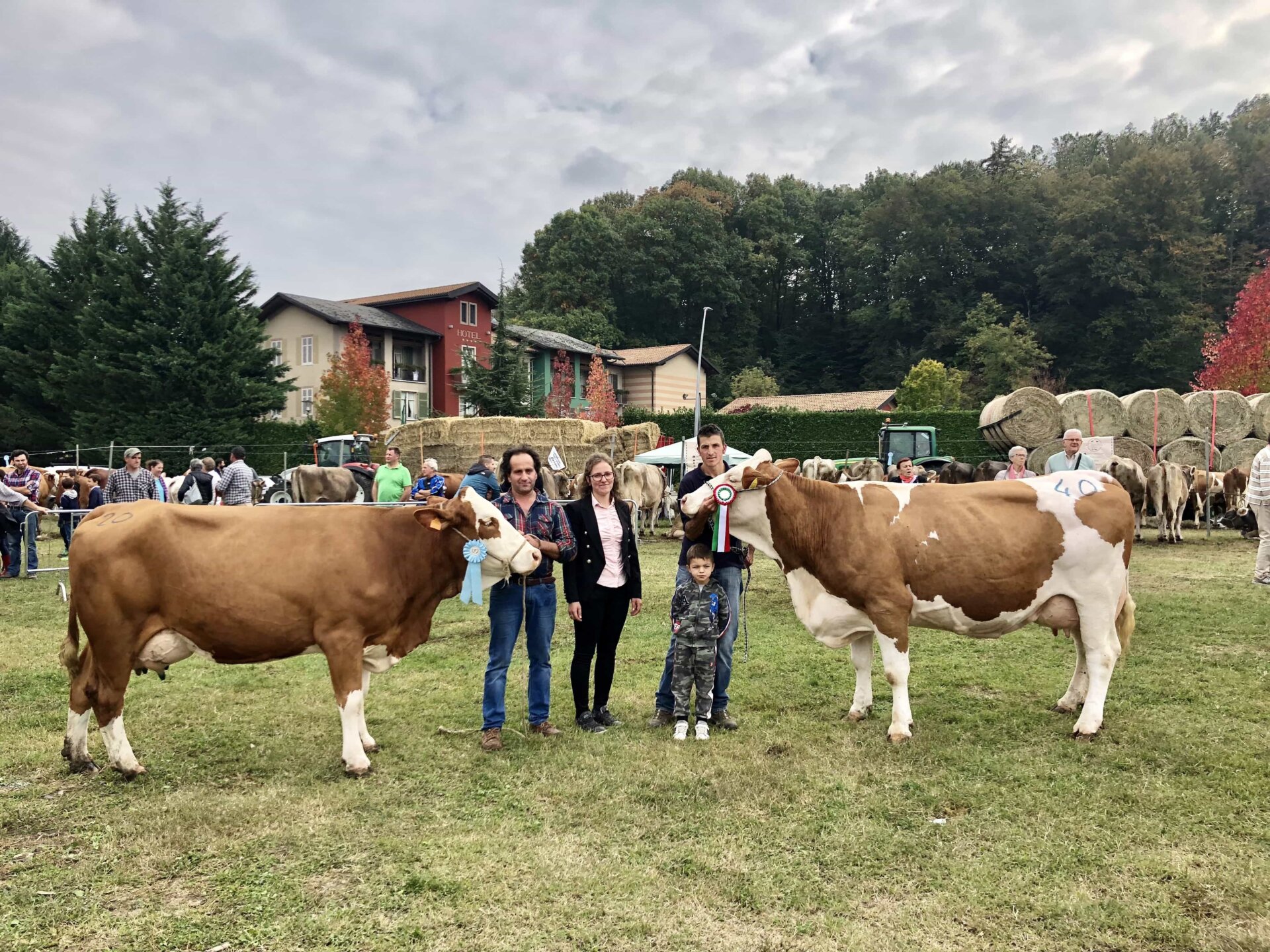 Fiera Zootecnica_Regina della Pezzata Rossa e miglior Mammella Barajoi