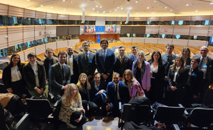 Giovani imprenditori di Confindustria Novara in visita all’Europarlamento