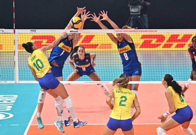 Il Brasile spazza via i sogni iridati dell’Italvolley