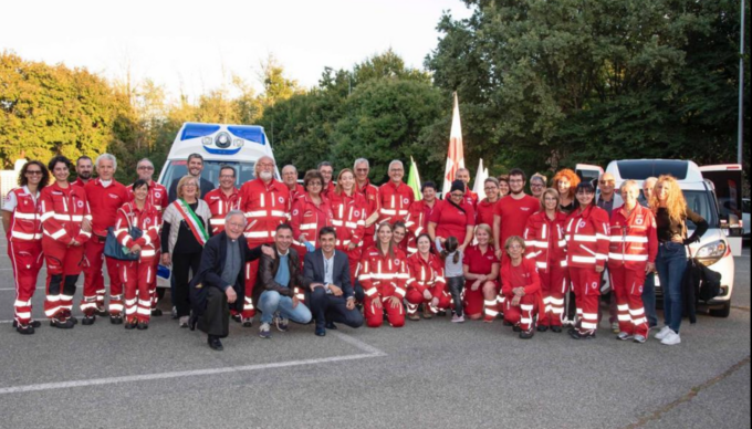 Nuovi mezzi per la Croce rossa di Gattinara