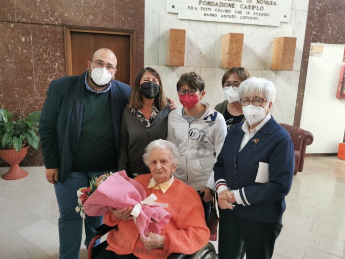 Le feste di compleanno di Nonna Gigia e Nonna Lina, centenarie novaresi