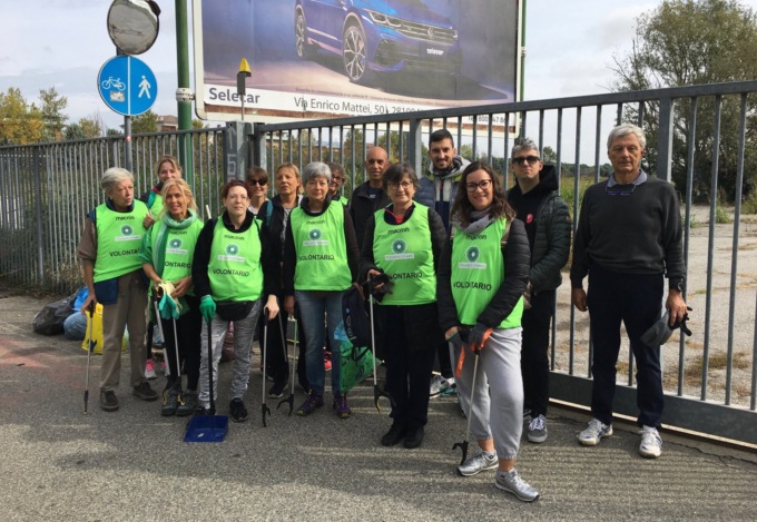 I volontari di Novara Green ripuliscono Torrion Quartara