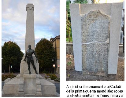 Borgomanero pulita la Pietra scritta e terminata la prima fase dei restauri del “Niclin”