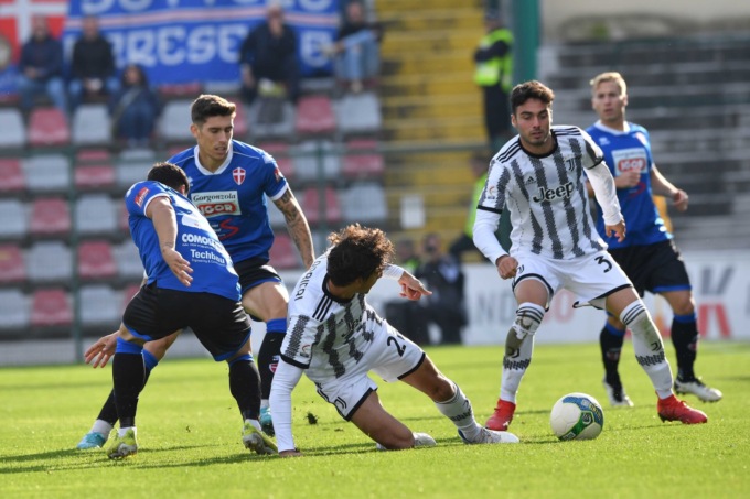 Per il Novara Fc sconfitta di misura contro la Juventus Next Gen