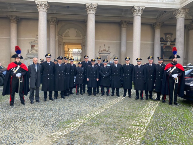 Virgo Fidelis questa mattina in Duomo a Novara