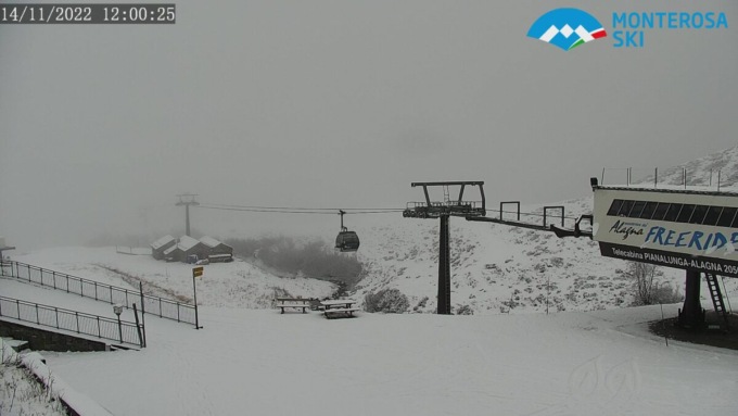 Nevica in Alta Valsesia: imbiancate tante località da Mera a Passo dei Salati