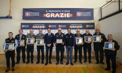 "Il Piemonte vi dice grazie": premiati i volontari novaresi