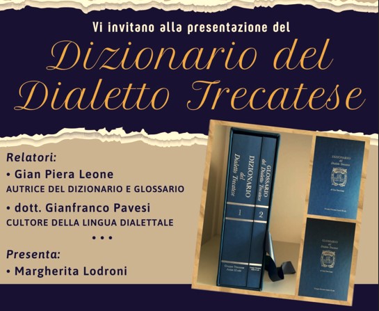 Pronto il “Dizionario del dialetto Trecatese”
