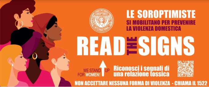 Asl e Soroptimist: “Non accettare nessuna forma di violenza”