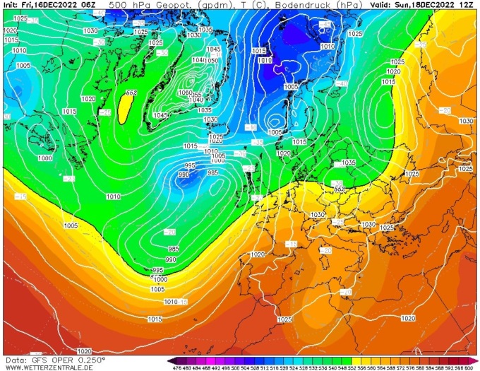 Previsioni meteo della settimana: alta pressione con tanta nebbia