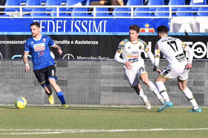 Novara Fc beffato dal Trento nel recupero