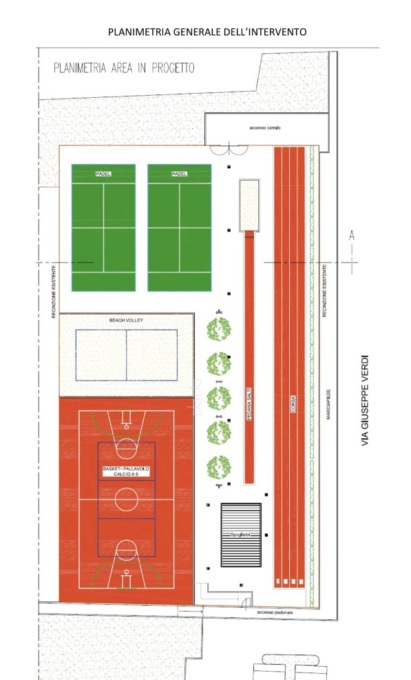Al via il Centro sportivo polivalente