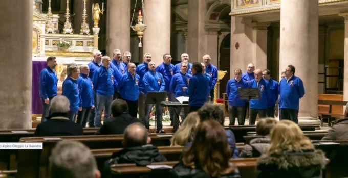 Coro alpino “battezzato” La Guandra
