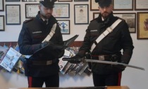 Gira di notte armato come un samurai: denunciato 28enne ossolano