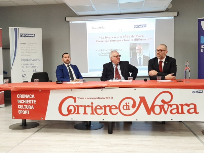 L’europarlamentare Panza a Novara: “Pnrr, una sfida tra limiti e opportunità”