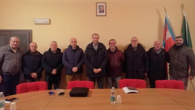 Il presidente della Provincia Binatti in visita a Casalino