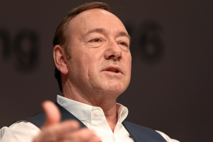 Kevin Spacey turista a Torino