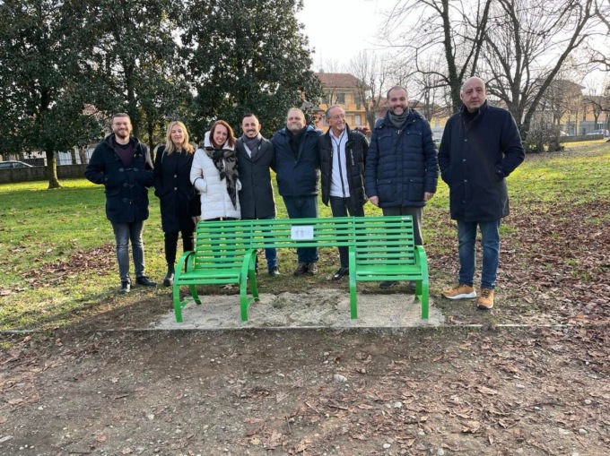 Trecate inaugurati i nuovi giochi inclusivi al Parco Cicogna