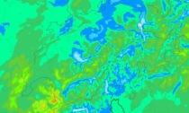 Nel pomeriggio debole nevischio sul novarese