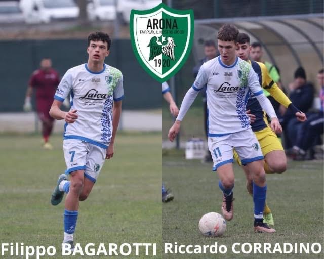 Gli aronesi Bagarotti e Corradino sono giocatori del Milan