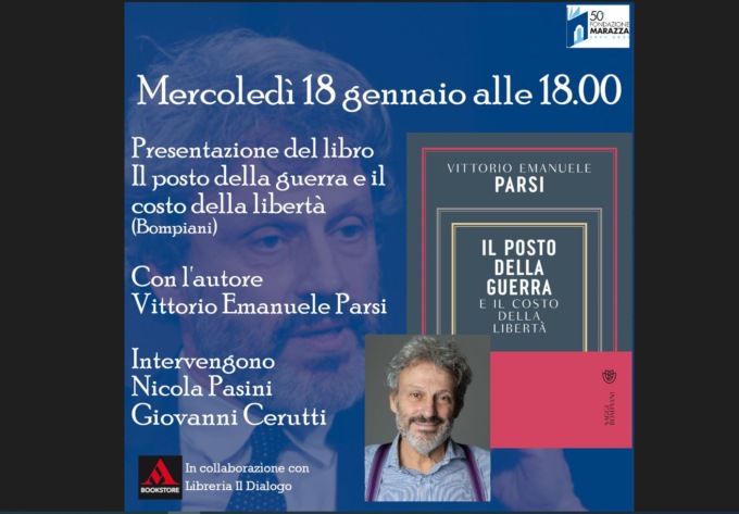 Domani alla Marazza una riflessione sulla guerra con il libro di Parsi