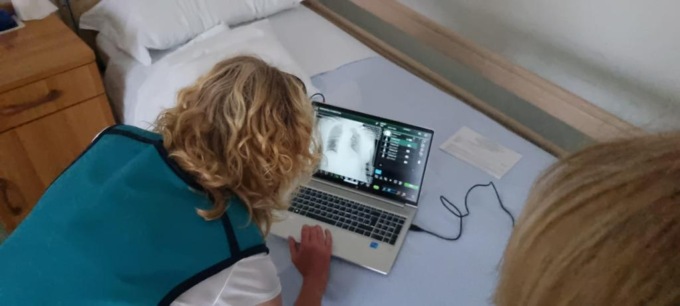 I risultati dei primi 6 mesi di attività della radiologia domiciliare dell’Asl Novara